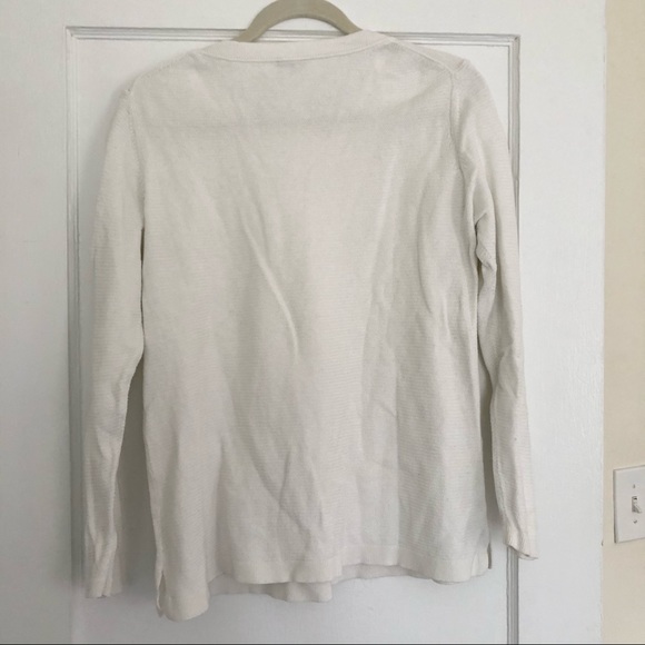 Simple White Sweater - Picture 2 of 5